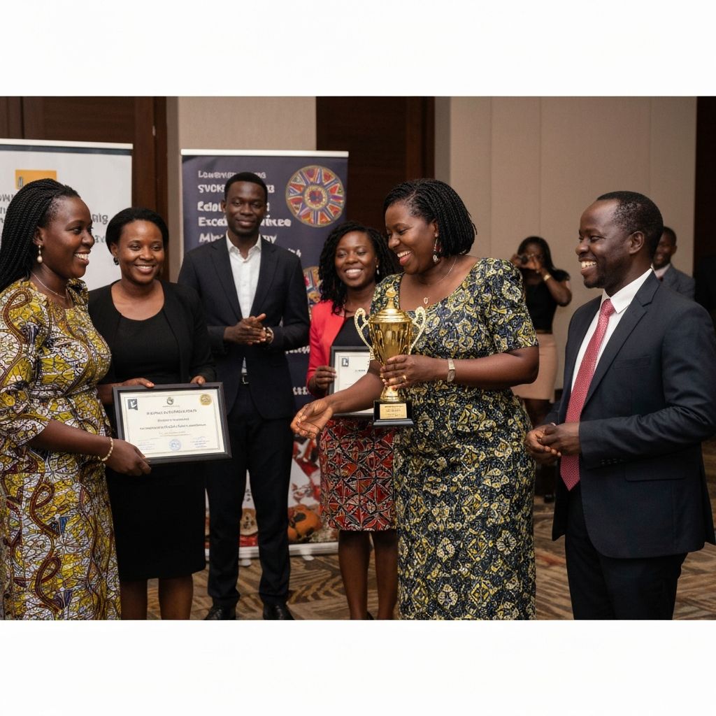Kenyan educators celebrating excellence
